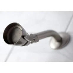 Kingston Brass Tub and Shower Faucet in Brushed Nickel