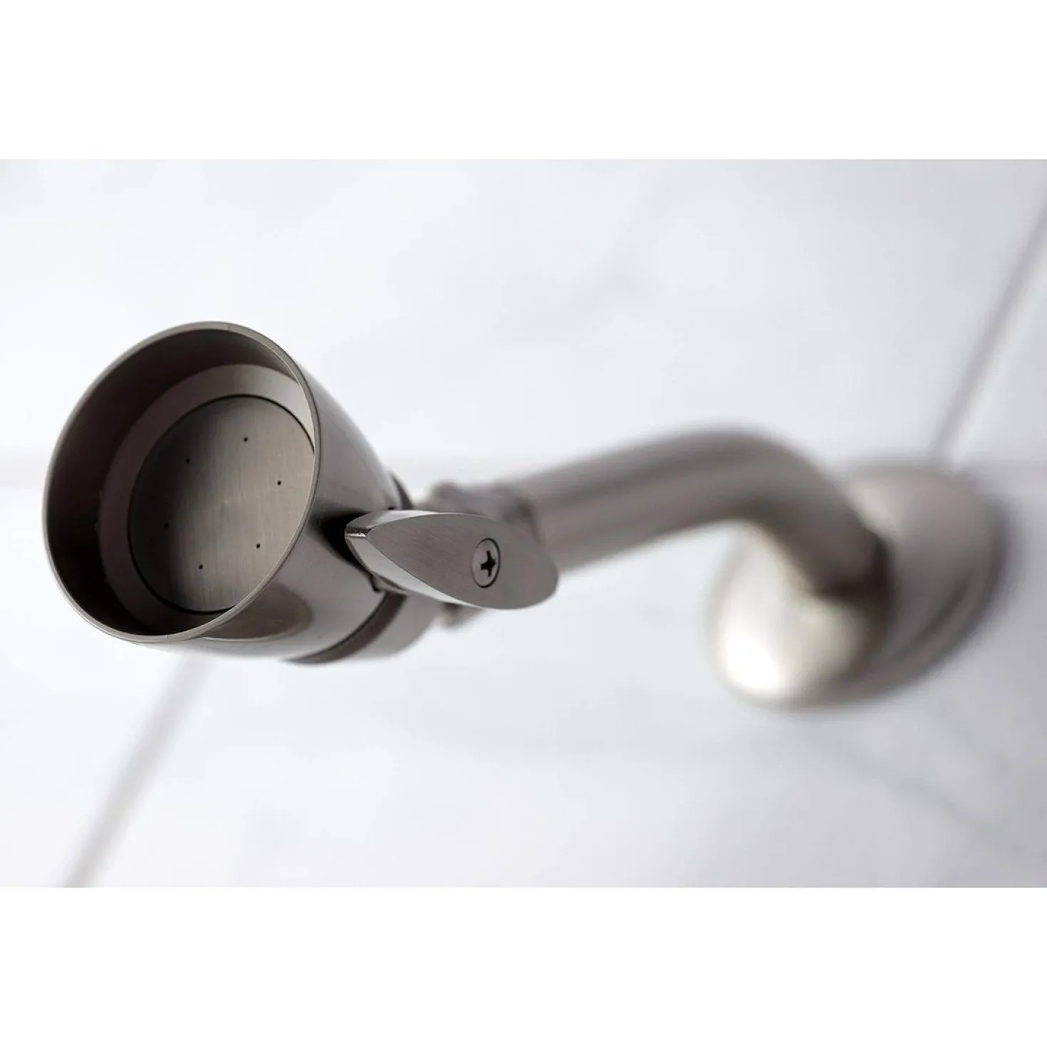 Kingston Brass Tub and Shower Faucet in Brushed Nickel