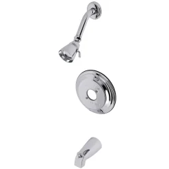 Kingston Brass Tub and Shower Trim Only Without Handle in Polished Chrome