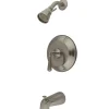 Kingston Brass Tub and Shower Trim Only in Brushed Nickel