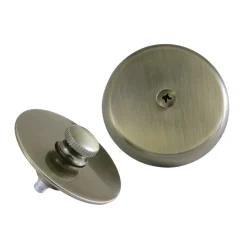 Kingston Brass Tub Drain Stopper with Overflow Plate Replacement Trim Kit
