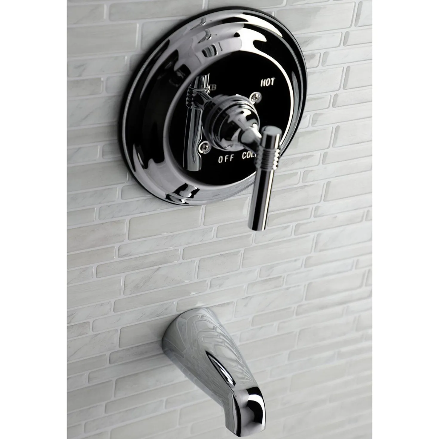 Kingston Brass Tub Trim Only Without Shower in Polished Chrome