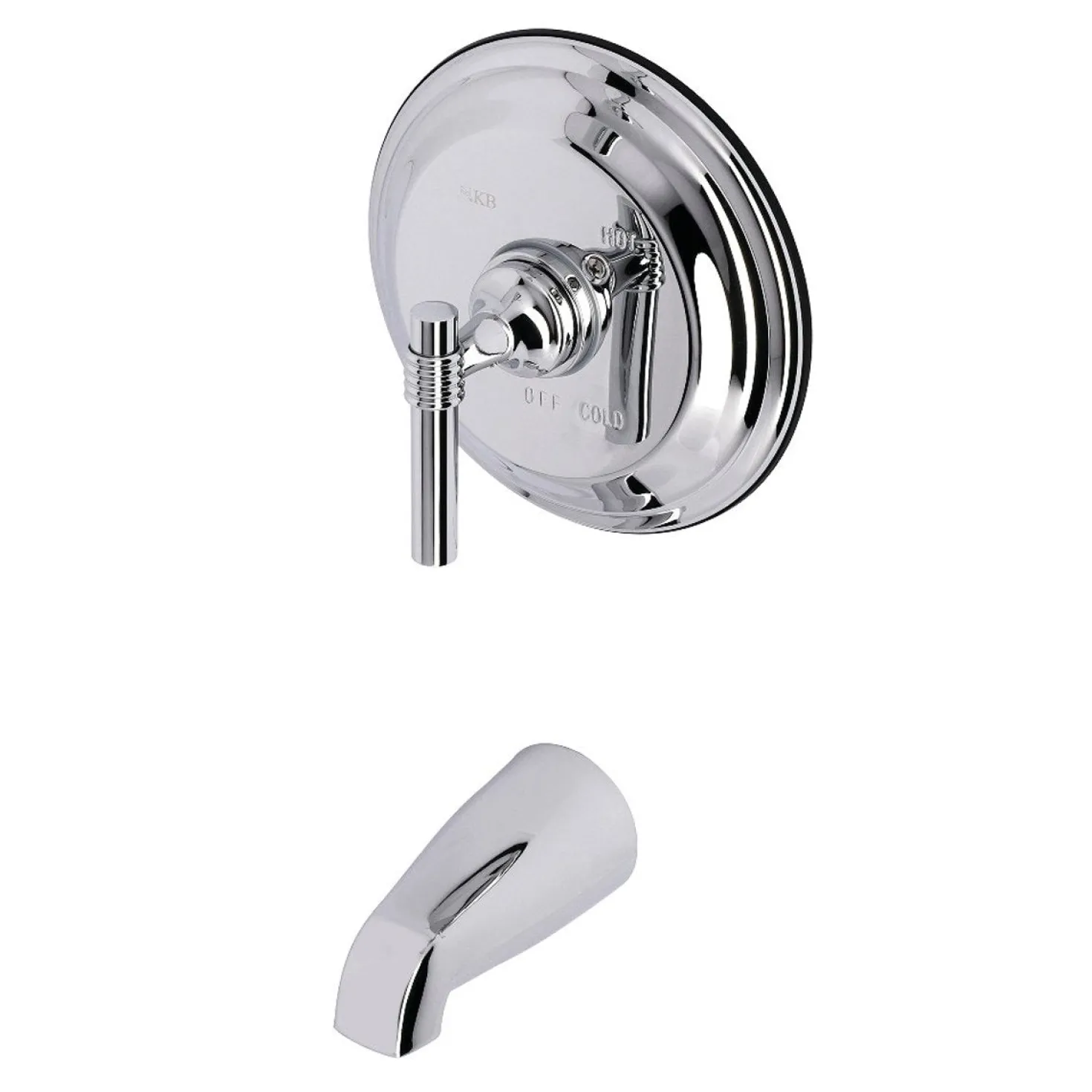 Kingston Brass Tub Trim Only Without Shower in Polished Chrome