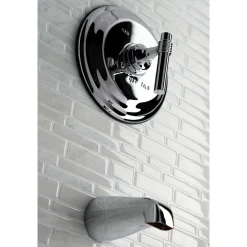 Kingston Brass Tub Trim Only Without Shower in Polished Chrome