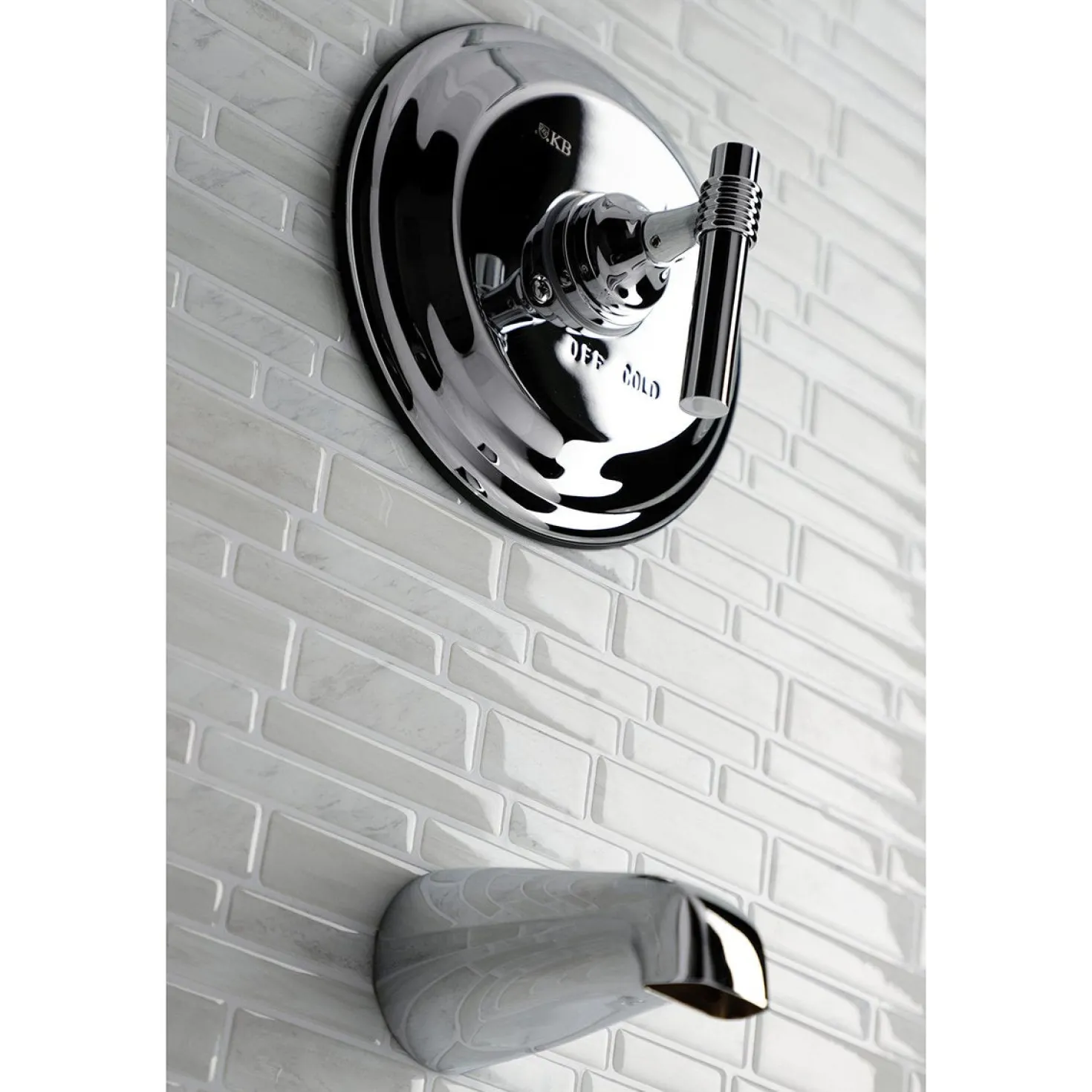 Kingston Brass Tub Trim Only Without Shower in Polished Chrome
