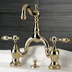 Kingston Brass Tudor Bridge Bathroom Faucet