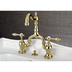 Kingston Brass Tudor Bridge Bathroom Faucet