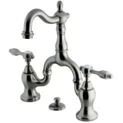 Kingston Brass Tudor Bridge Bathroom Faucet