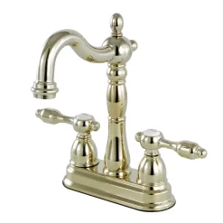 Kingston Brass Tudor 4" Center Bar Faucet