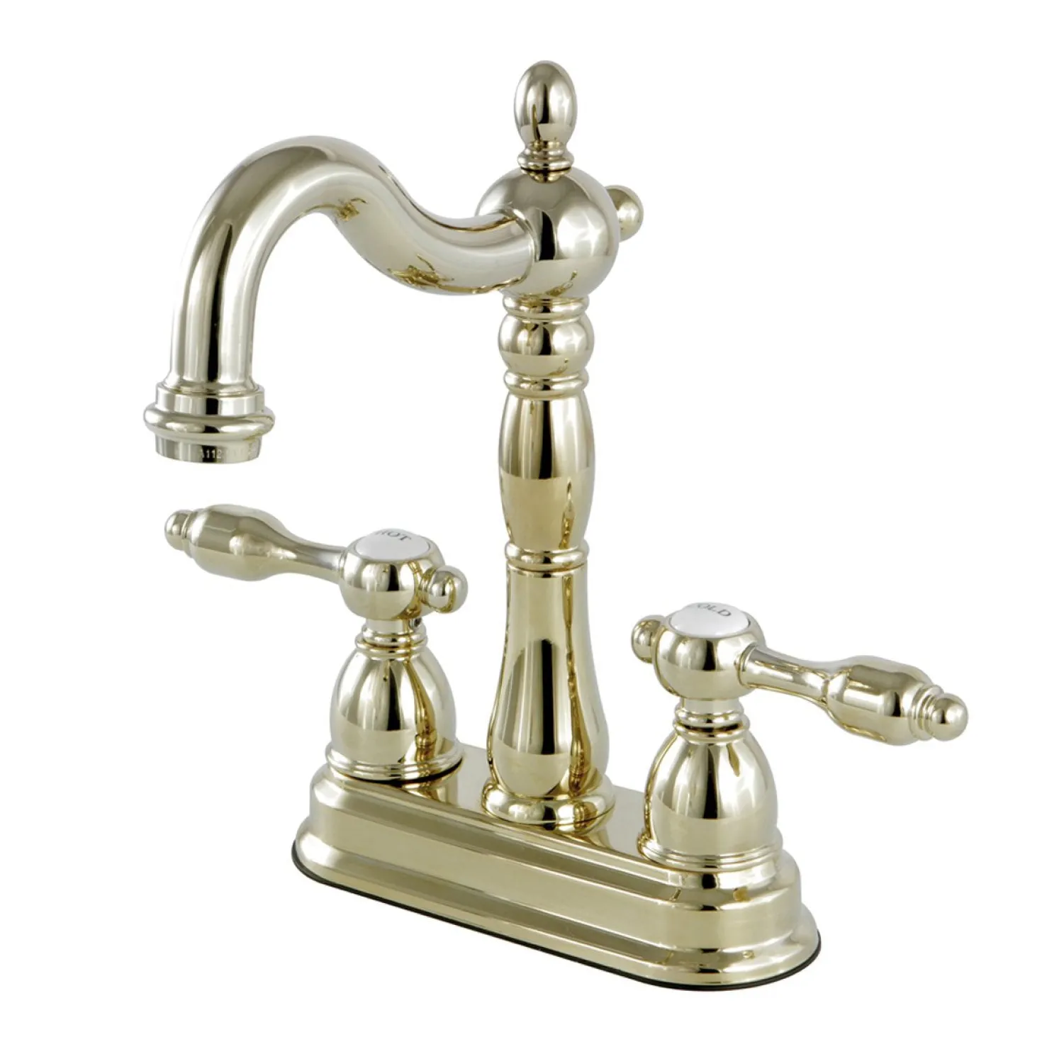 Kingston Brass Tudor 4" Center Bar Faucet