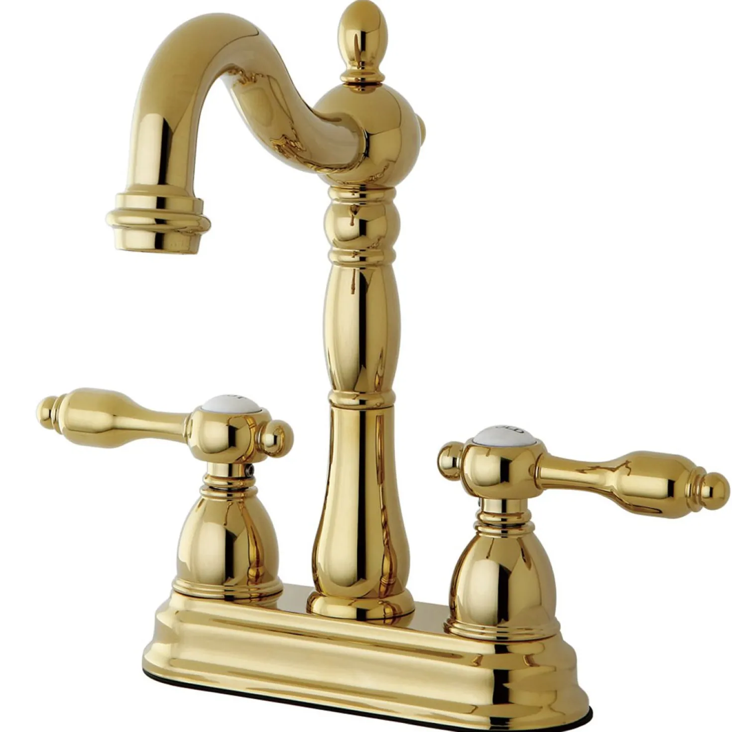 Kingston Brass Tudor 4" Center Bar Faucet