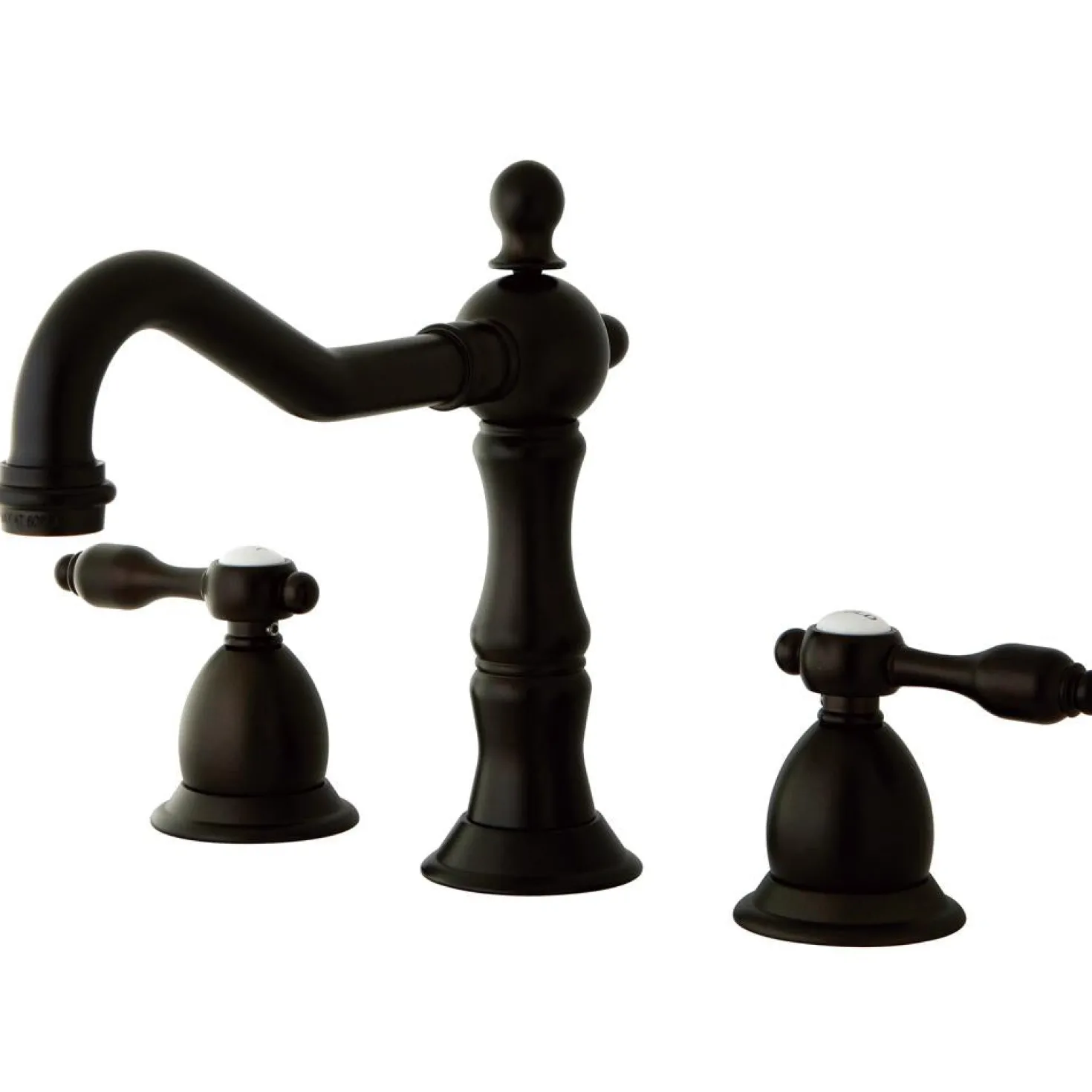 Kingston Brass Tudor Classic Widespread Lavatory Faucet with Brass Pop-up