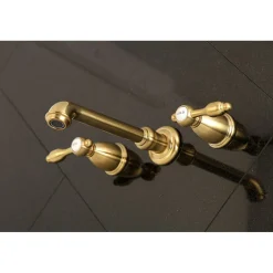Kingston Brass Tudor 2-Handle Wall Mount Roman Tub Faucet