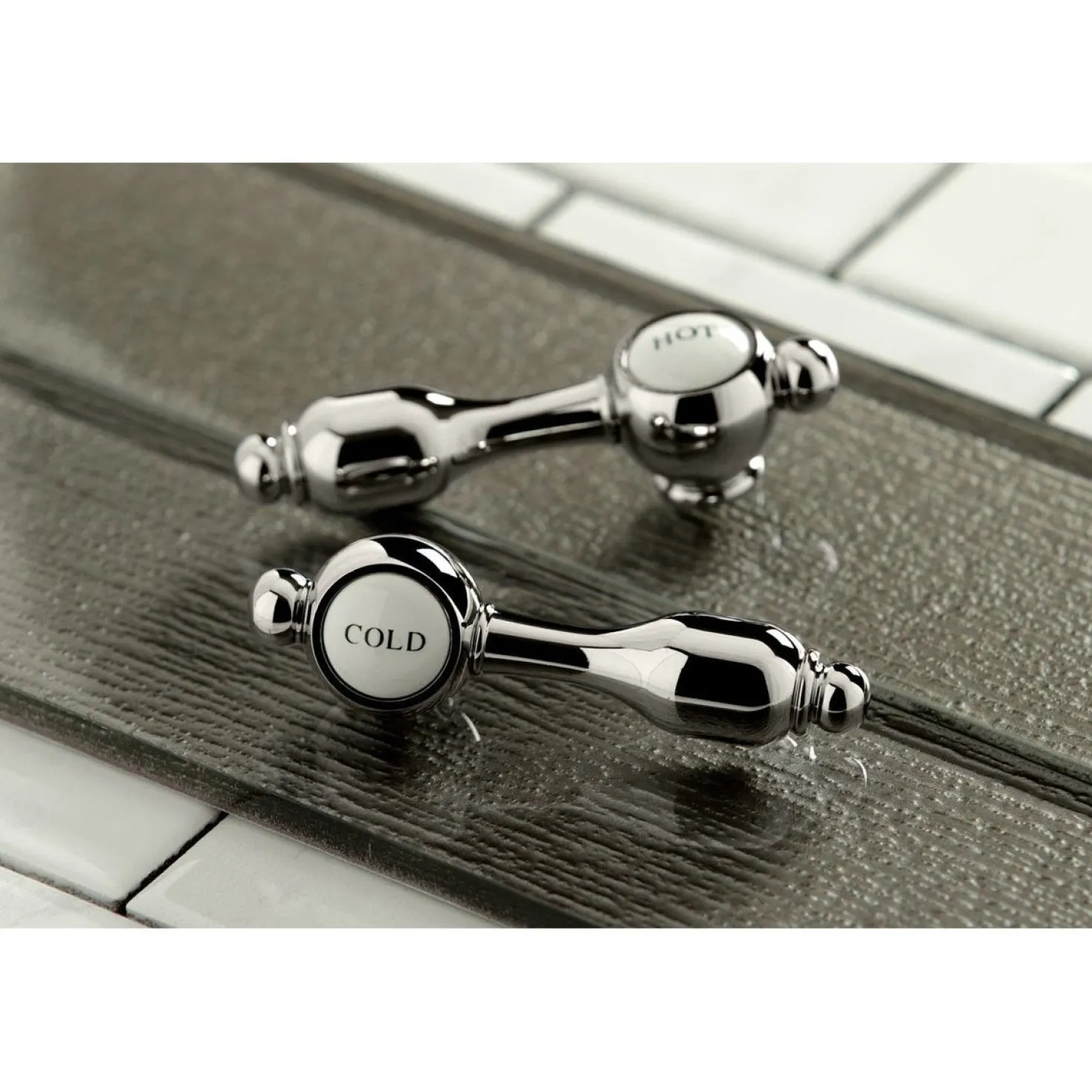 Kingston Brass Tudor 2-Handle Wall Mount Roman Tub Faucet