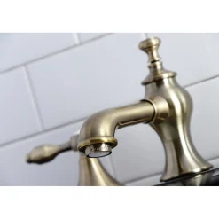 Kingston Brass Tudor 8-Inch Widespread Bathroom Faucet