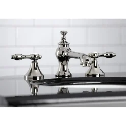 Kingston Brass Tudor 8-Inch Widespread Bathroom Faucet