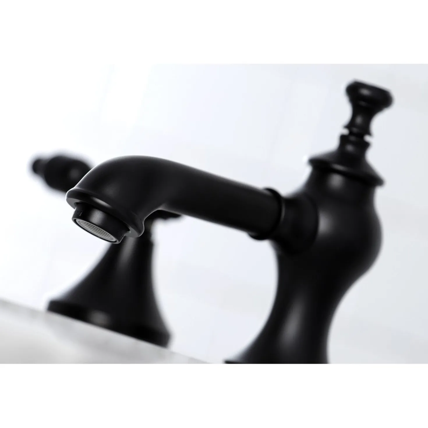 Kingston Brass Tudor 8-Inch Widespread Bathroom Faucet