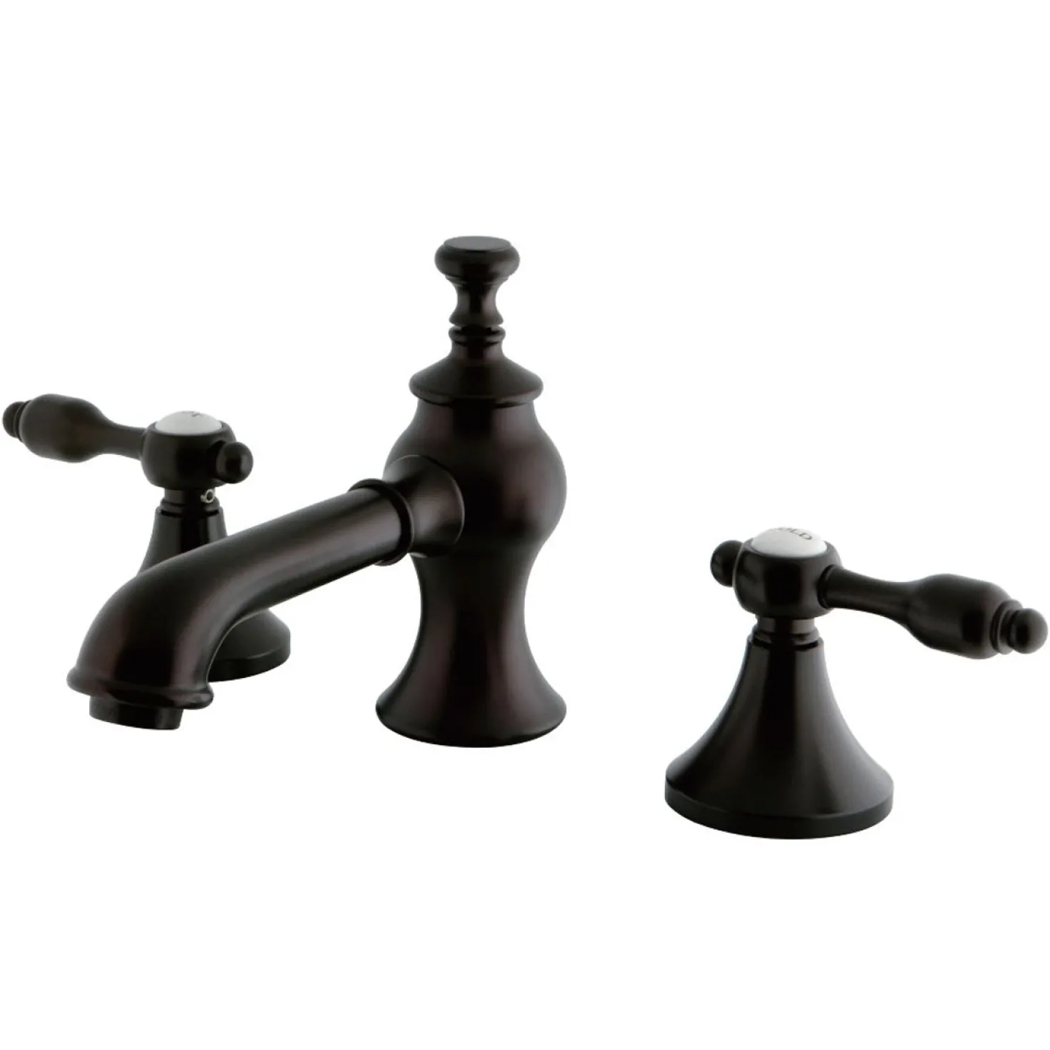 Kingston Brass Tudor 8-Inch Widespread Bathroom Faucet