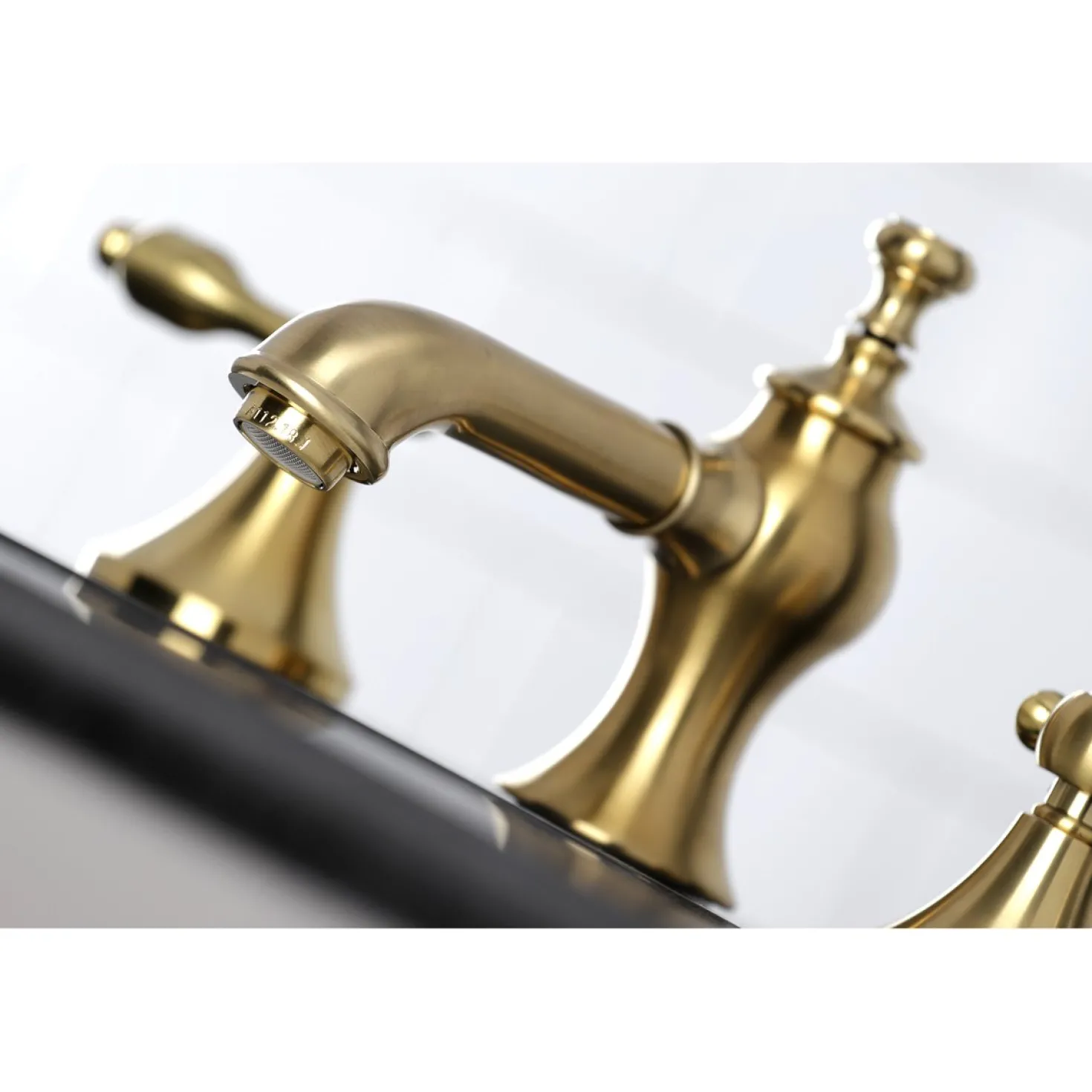 Kingston Brass Tudor 8-Inch Widespread Bathroom Faucet