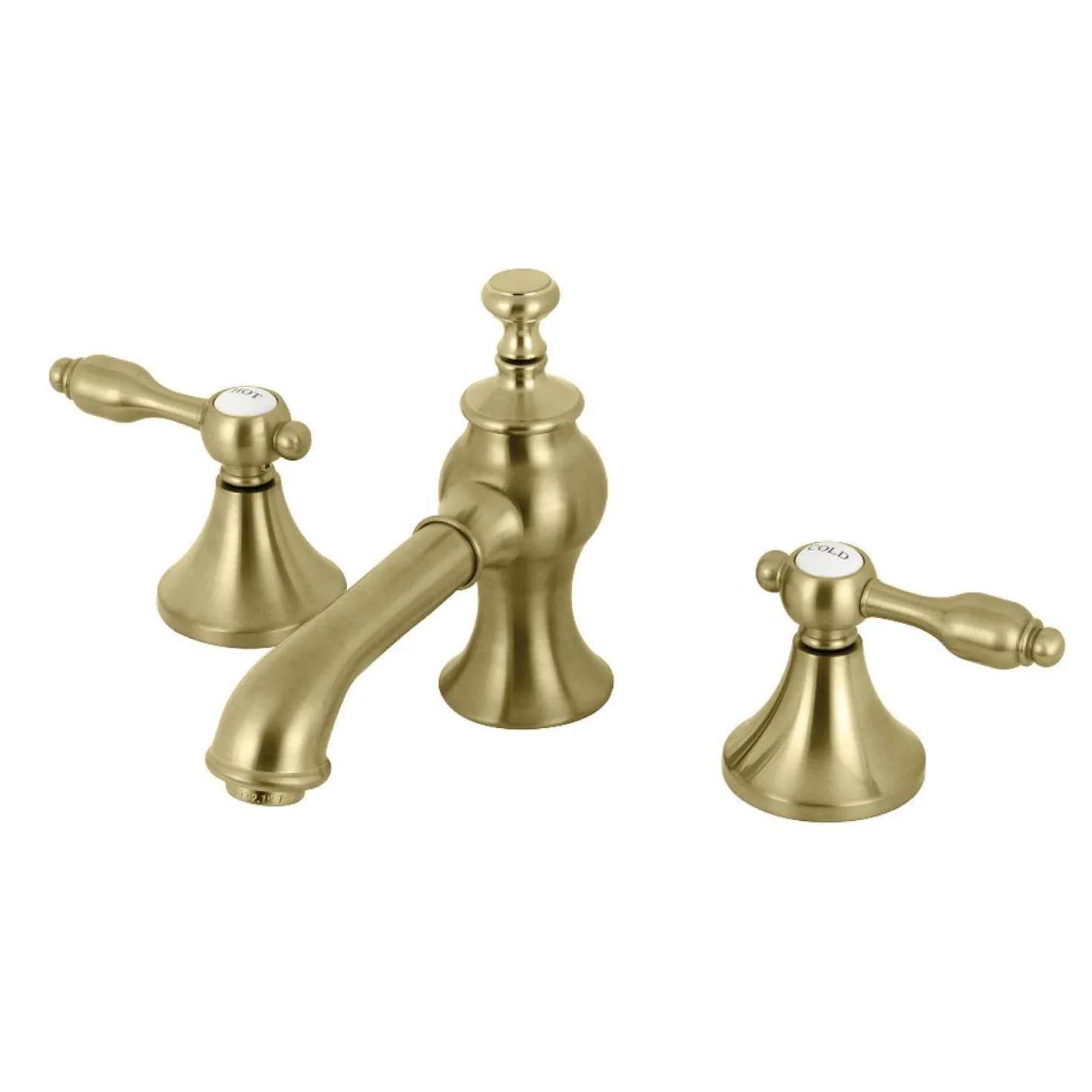 Kingston Brass Tudor 8-Inch Widespread Bathroom Faucet