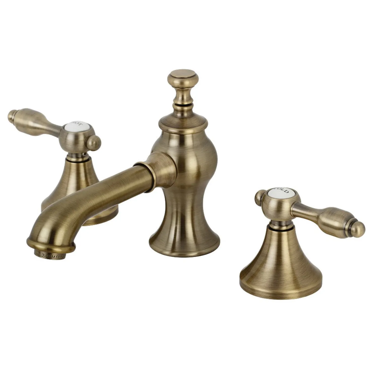 Kingston Brass Tudor 8-Inch Widespread Bathroom Faucet
