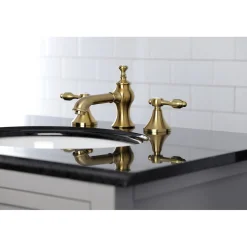 Kingston Brass Tudor 8-Inch Widespread Bathroom Faucet