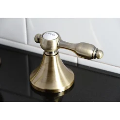 Kingston Brass Tudor 8-Inch Widespread Bathroom Faucet