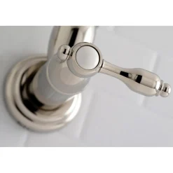 Kingston Brass Tudor Wall Mount Pot Filler Kitchen Faucet