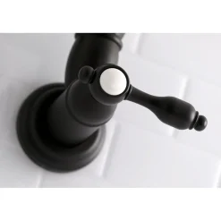 Kingston Brass Tudor Wall Mount Pot Filler Kitchen Faucet