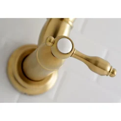 Kingston Brass Tudor Wall Mount Pot Filler Kitchen Faucet