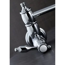 Kingston Brass Tudor Wall Mount Pot Filler Kitchen Faucet