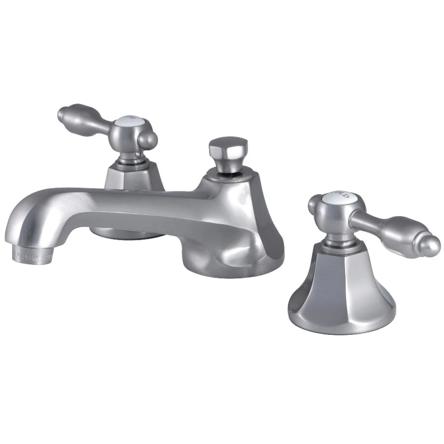 Kingston Brass Tudor 8" Widespread Deck Mount Bathroom Faucet