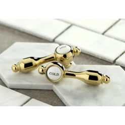 Kingston Brass Tudor 8" Widespread Bathroom Faucet