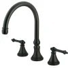 Kingston Brass Tuscany Handle Roman Tub Filler