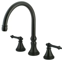 Kingston Brass Tuscany Handle Roman Tub Filler