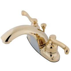 Kingston Brass Twin-Handle 4-Inch Centerset Bathroom Faucet