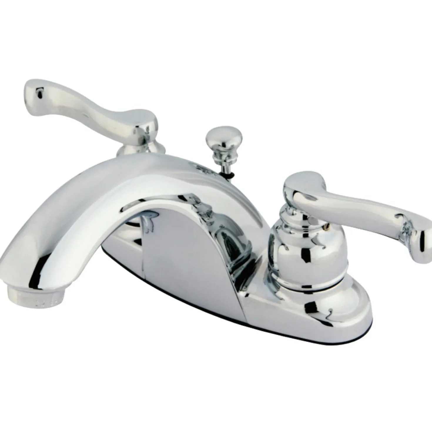 Kingston Brass Twin-Handle 4-Inch Centerset Bathroom Faucet
