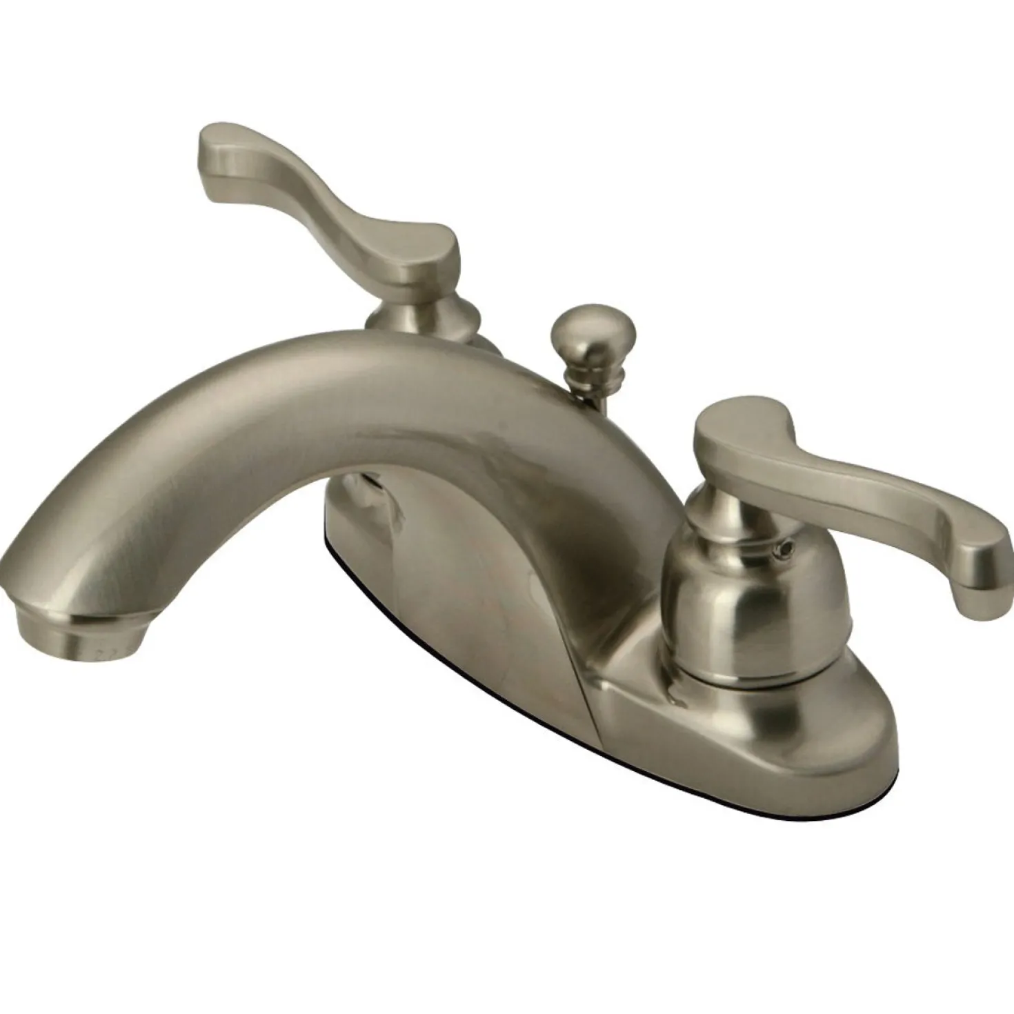 Kingston Brass Twin-Handle 4-Inch Centerset Bathroom Faucet