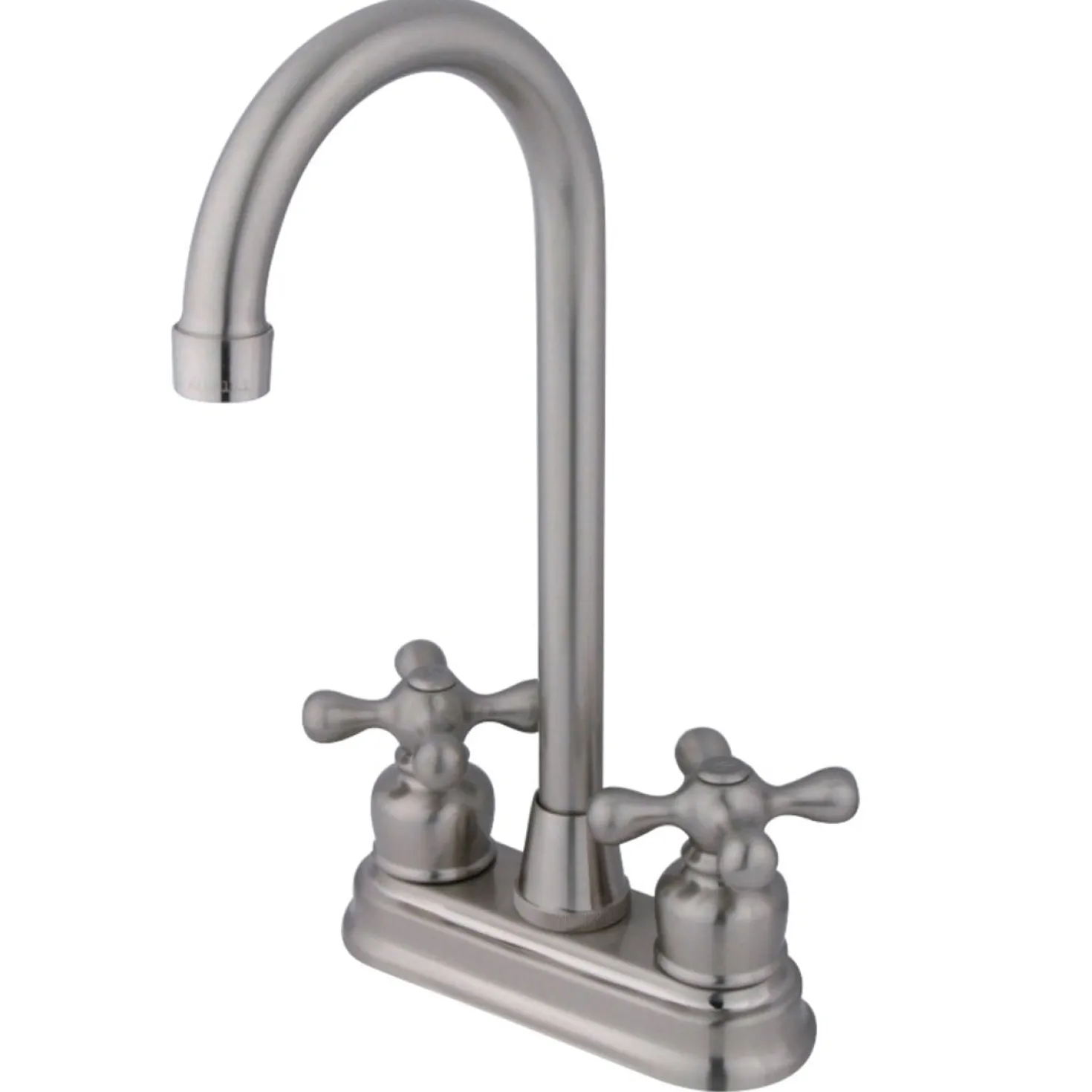 Kingston Brass Twin Handles 4" Centerset Bar Faucet