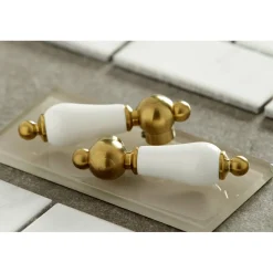 Kingston Brass Two-Handle Wall Mount Bathroom Faucet