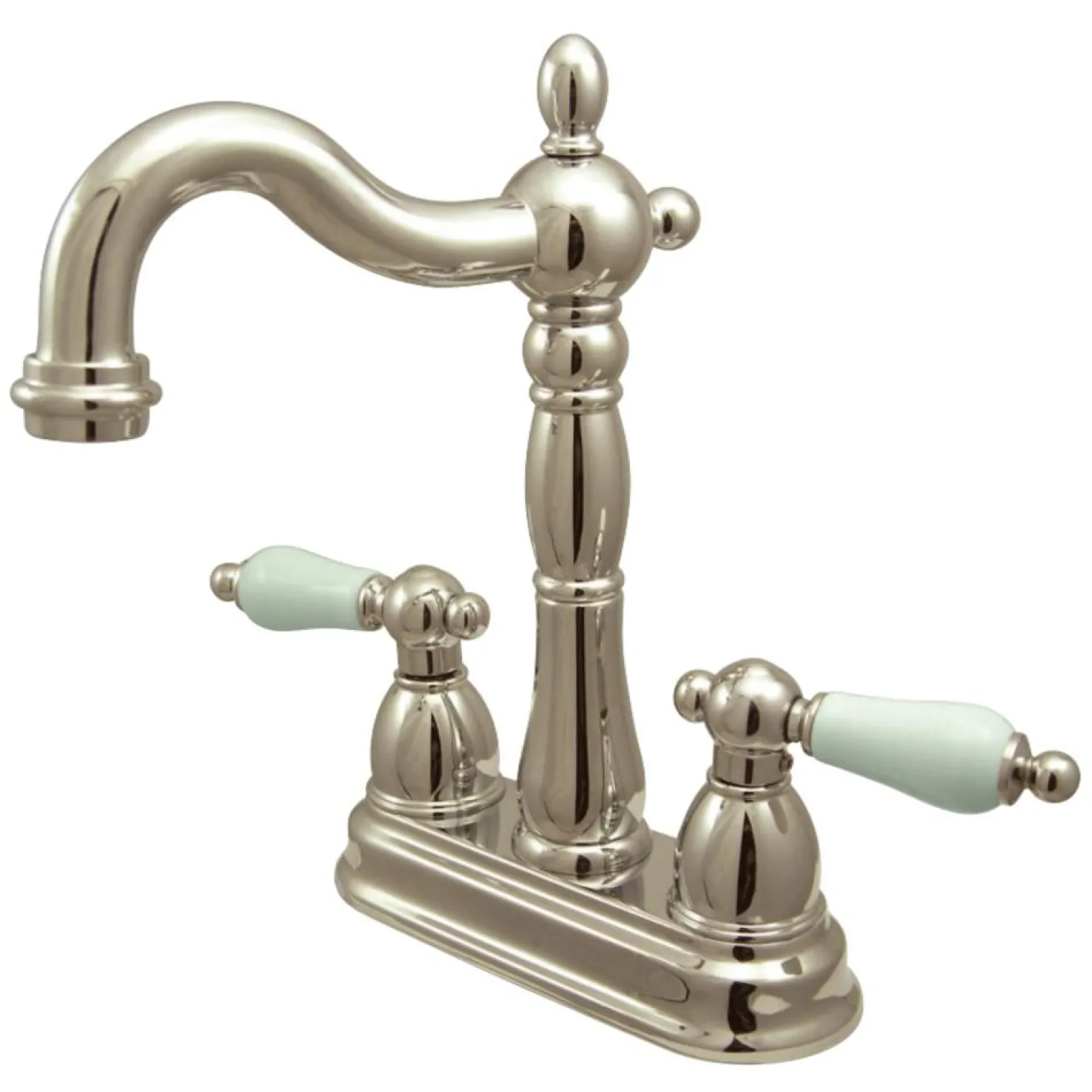 Kingston Brass Two-Hole Bar Faucet without Pop-Up Rod