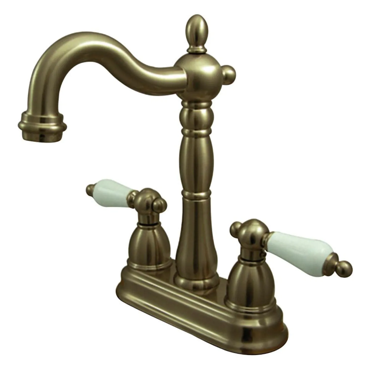 Kingston Brass Two-Hole Bar Faucet without Pop-Up Rod