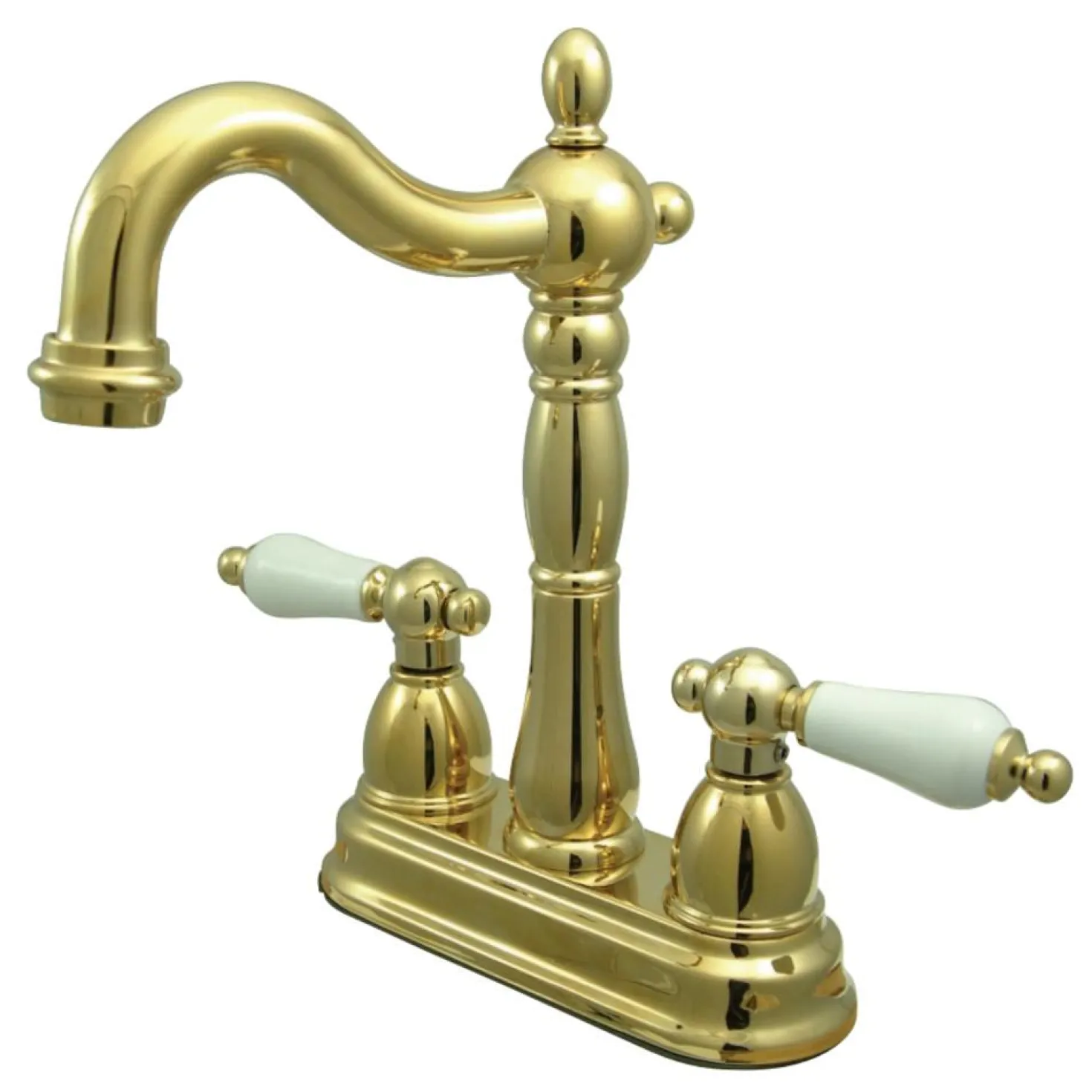 Kingston Brass Two-Hole Bar Faucet without Pop-Up Rod