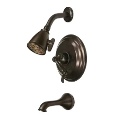 Kingston Brass VB363X0AL-P Tub and Shower Faucet