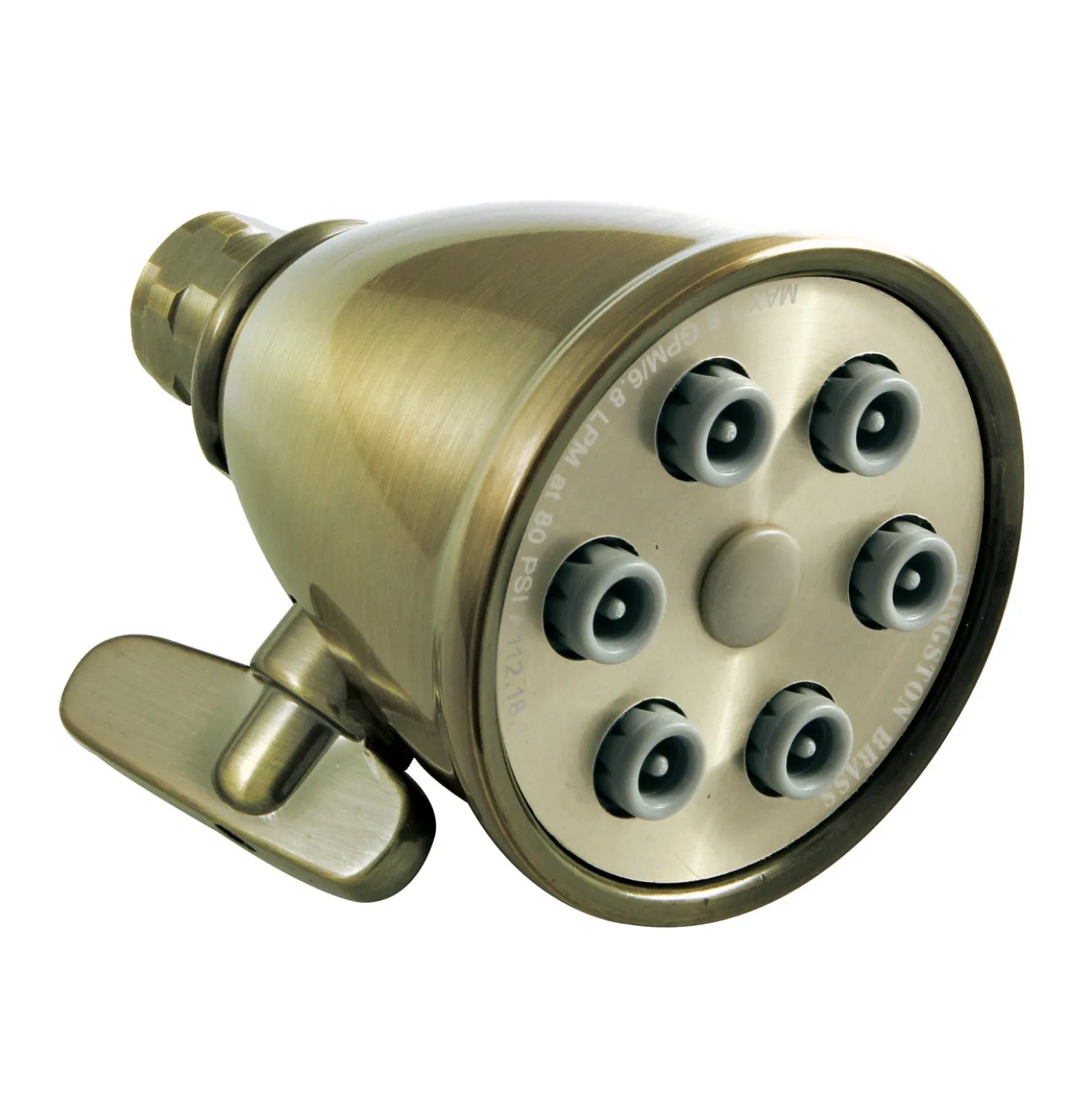 Kingston Brass Victorian Adjustable 3" - 6 Jet Spray Shower Head