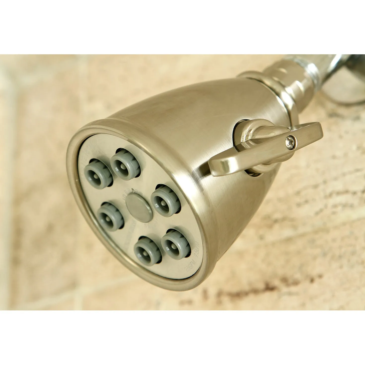 Kingston Brass Victorian Adjustable 3" - 6 Jet Spray Shower Head