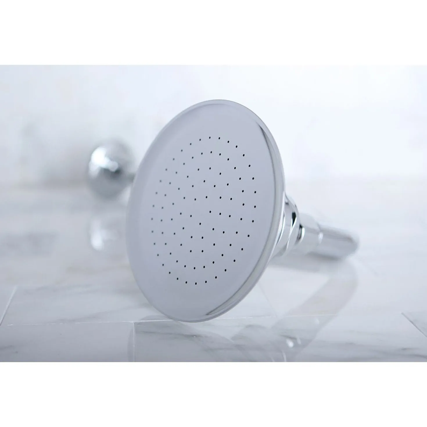 Kingston Brass Victorian Brass Showerhead with 12" Shower Arm Combo