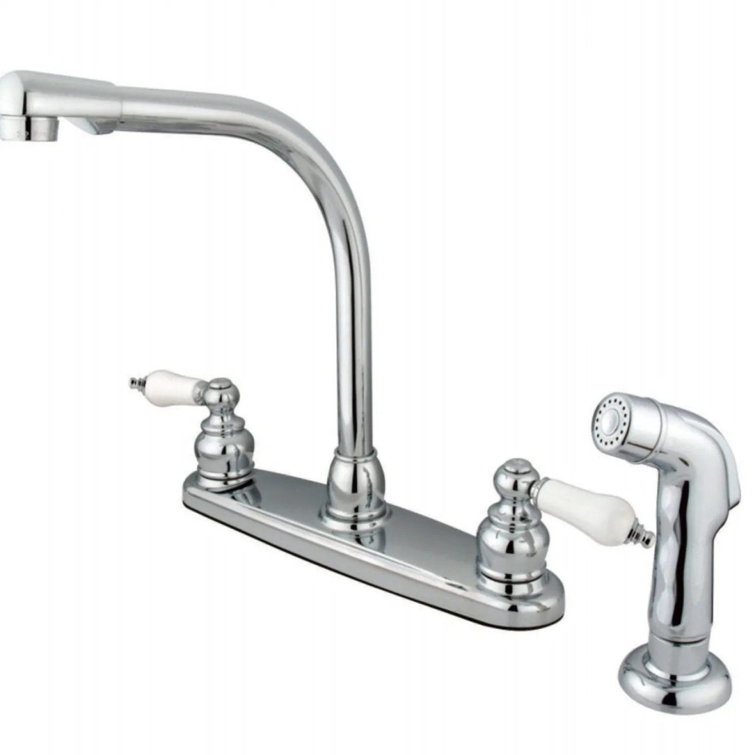 Kingston Brass Victorian 8" Centerset Kitchen Faucet