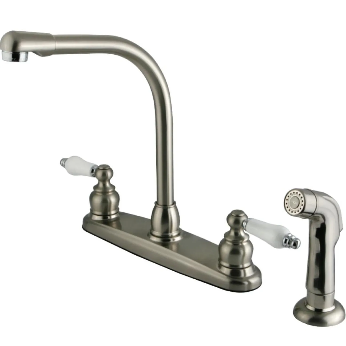 Kingston Brass Victorian 8" Centerset Kitchen Faucet