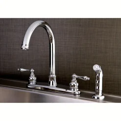 Kingston Brass Victorian Centerset Kitchen Faucet